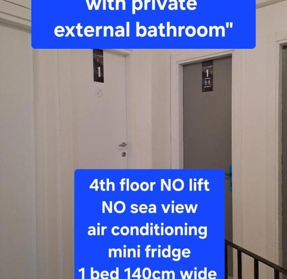 Standard room with outdoor bath, Albergo Barbara