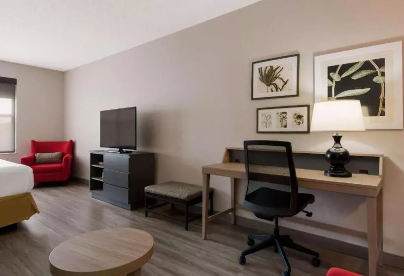 キングサイドベッドのスタンダードワンルーム, Country Inn & Suites By Radisson, Harrisburg Northeast   Hershey