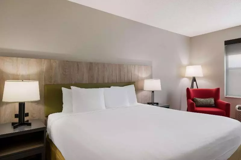 キングサイズベッドのスタンダードルーム, Country Inn & Suites By Radisson, Harrisburg Northeast   Hershey