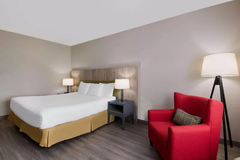 キングサイズベッドのスタンダードルーム, Country Inn & Suites By Radisson, Harrisburg Northeast   Hershey