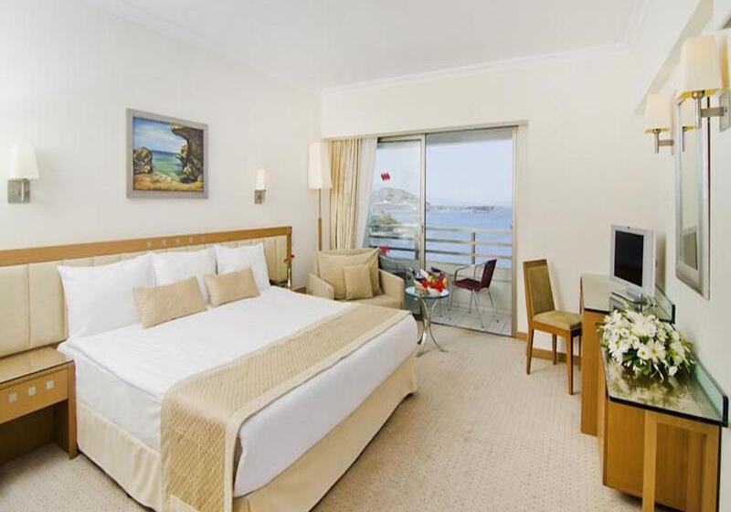 스탠다드 룸 바다 전망, Korumar Hotel Deluxe