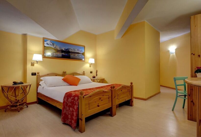 스탠다드 트리플 룸, Ih Hotels Courmayeur Mont Blanc