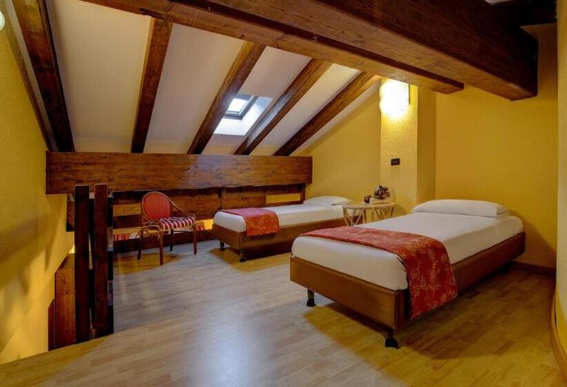 4인용 스탠다드 룸, Ih Hotels Courmayeur Mont Blanc