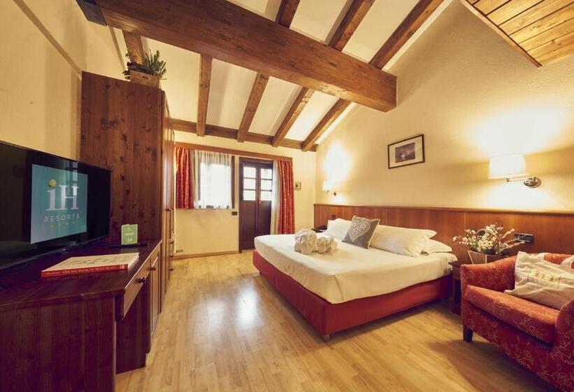 4인용 스탠다드 룸, Ih Hotels Courmayeur Mont Blanc