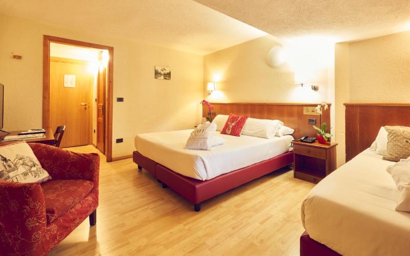 스탠다드 트리플 룸, Ih Hotels Courmayeur Mont Blanc