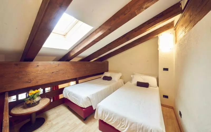 スタンダード４人部屋, Ih Hotels Courmayeur Mont Blanc
