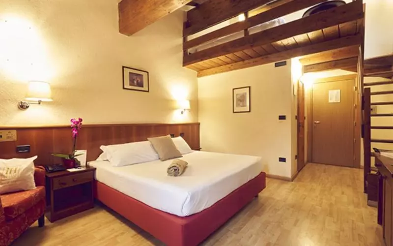 スタンダード４人部屋, Ih Hotels Courmayeur Mont Blanc