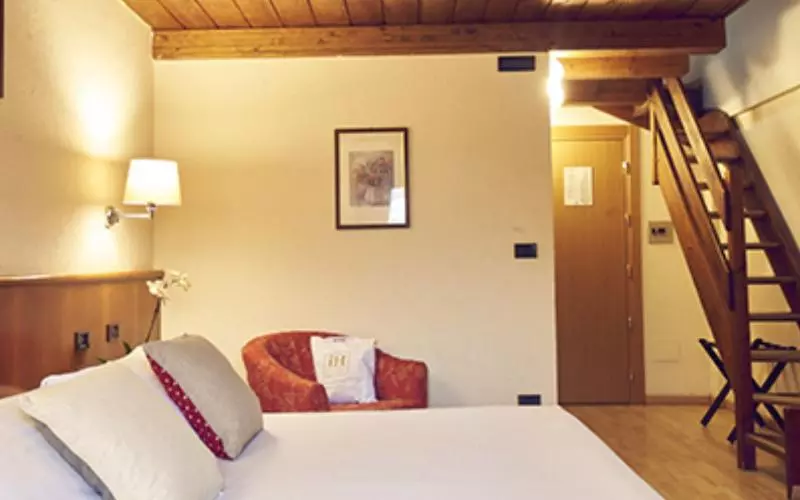 スタンダード４人部屋, Ih Hotels Courmayeur Mont Blanc
