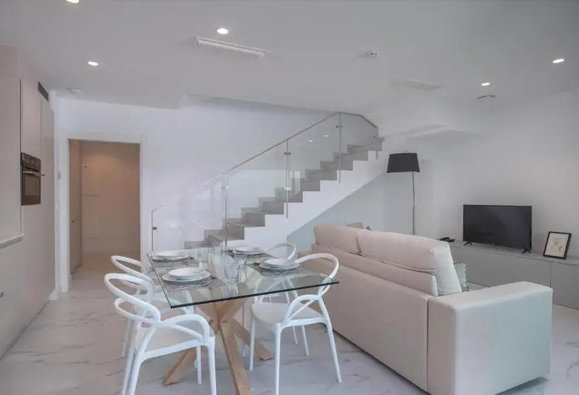 , Blue Line Apartment