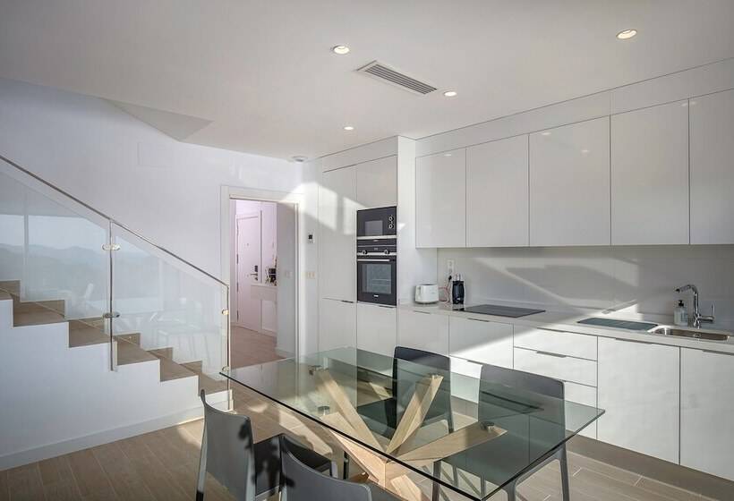 , Blue Line Apartment