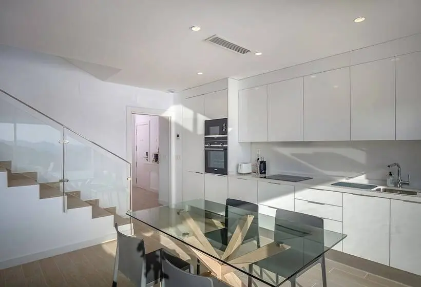 , Blue Line Apartment