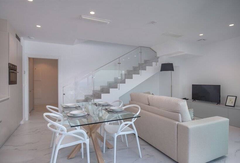 , Blue Line Apartment