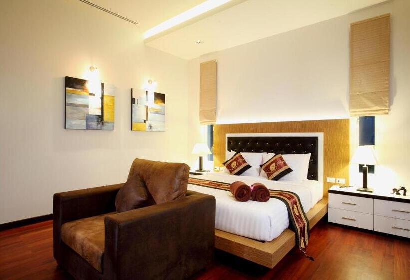 带4个卧室的别墅, Kata Sea View Villas