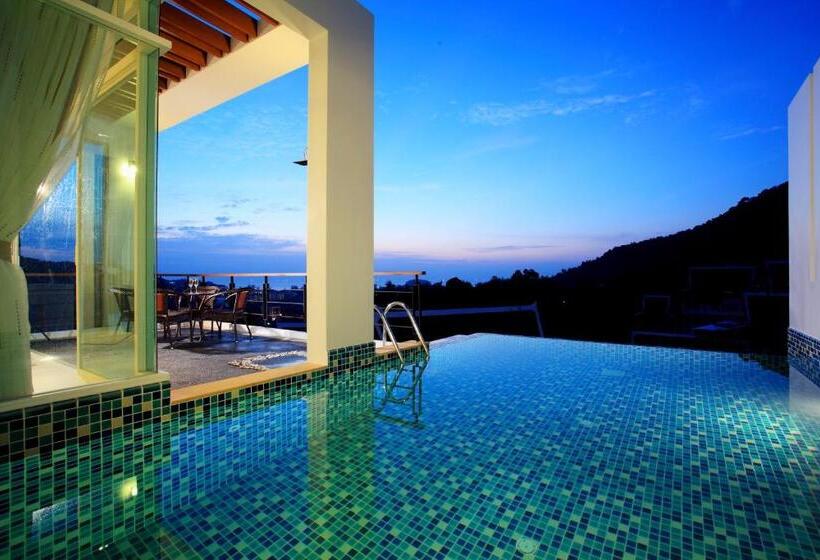 带4个卧室的别墅, Kata Sea View Villas