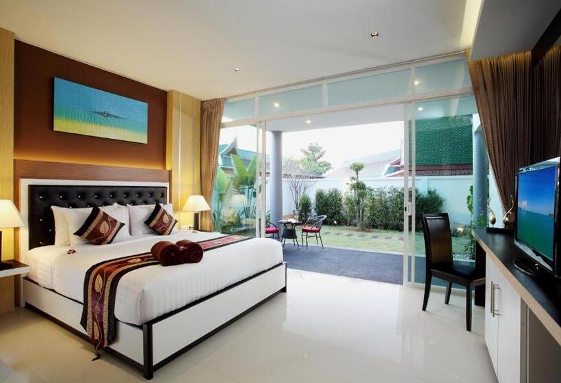 带4个卧室的别墅, Kata Sea View Villas