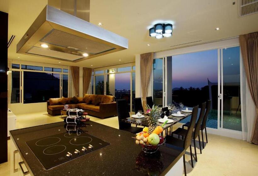 Вилла 3 Спальни с Бассейном, Kata Sea View Villas