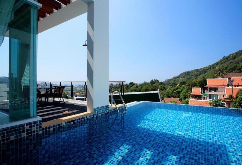 Вилла 4 Спальни, Kata Sea View Villas