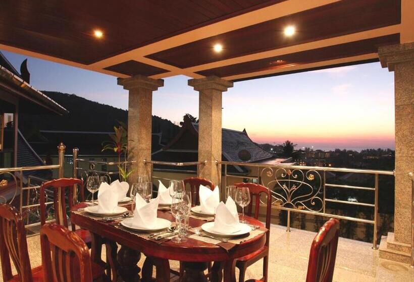 Вилла Deluxe 3 Спальни, Kata Sea View Villas