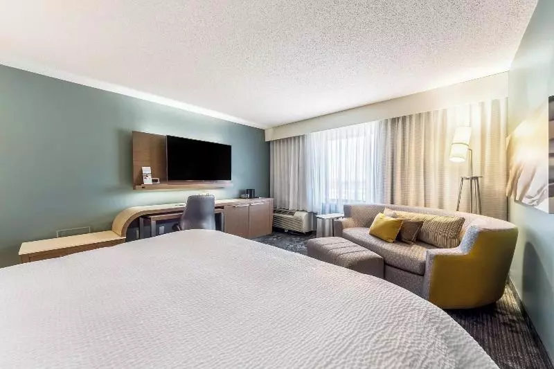 اتاق استاندارد با تخت بزرگ, Courtyard Dallas Dfw Airport South/irving