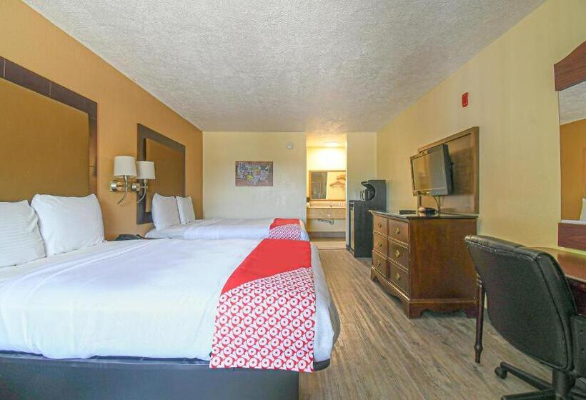 חדר סטנדרט שתי מיטות זוגיות, OYO Hotel Shenandoah Woodlands Mall