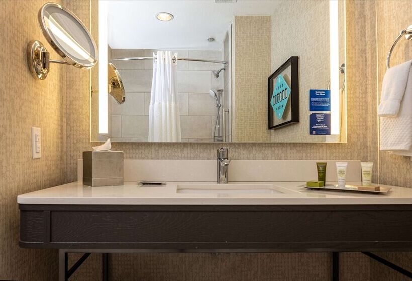 غرفه قياسيه سريرين مزدوجين, Hilton Austin Airport