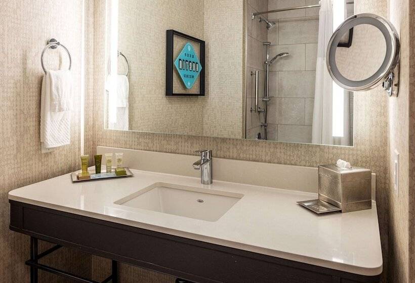 غرفه قياسيه سريرين مزدوجين, Hilton Austin Airport