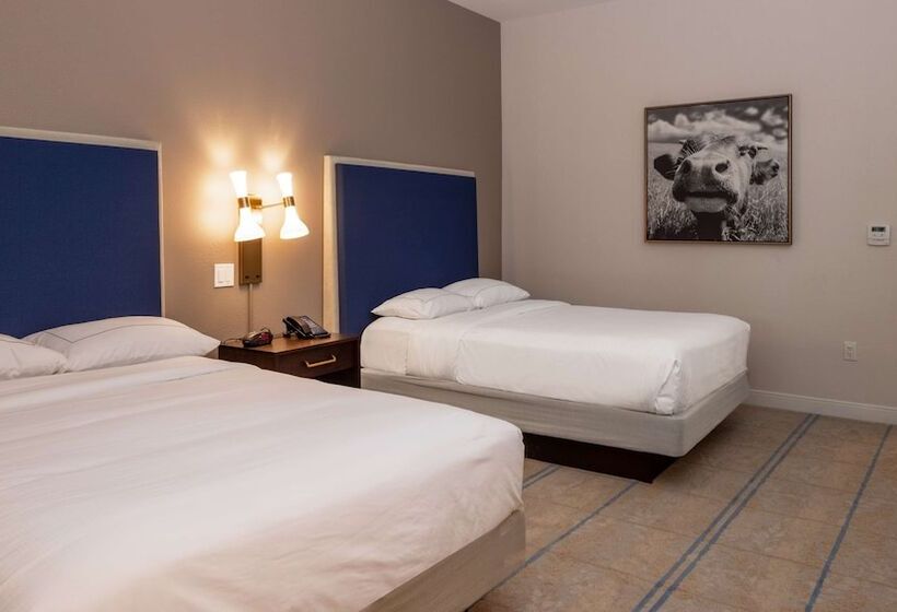 غرفه قياسيه سريرين مزدوجين, Hilton Austin Airport