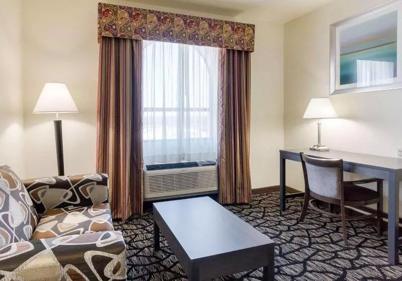 キングサイズベッドのスイートルーム, Quality Inn Buffalo