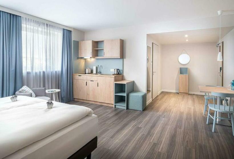 １ベッドルームアパートメント, Elaya Hotel Oberhausen Ehemals Ana Living Oberhausen By Arthotel Ana