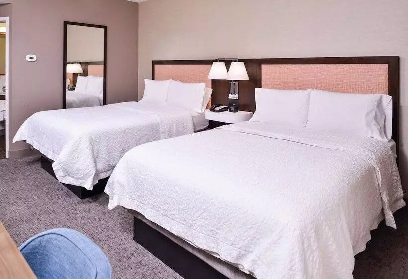 2ダブルベッドのスタンダードルーム, Hampton Inn Albuquerqueuniversity/midtown