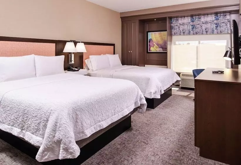 2ダブルベッドのスタンダードルーム, Hampton Inn Albuquerqueuniversity/midtown