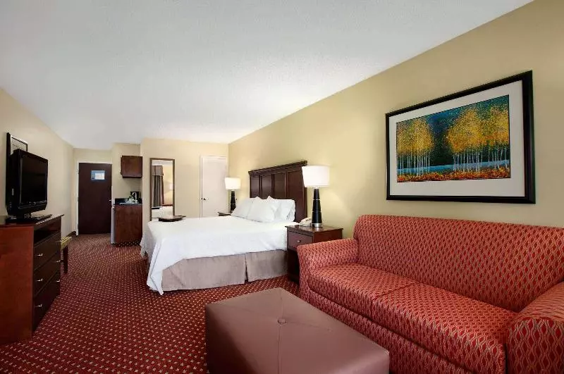 キングサイズベッドのスイートルーム, Hampton Inn Atlantastockbridge