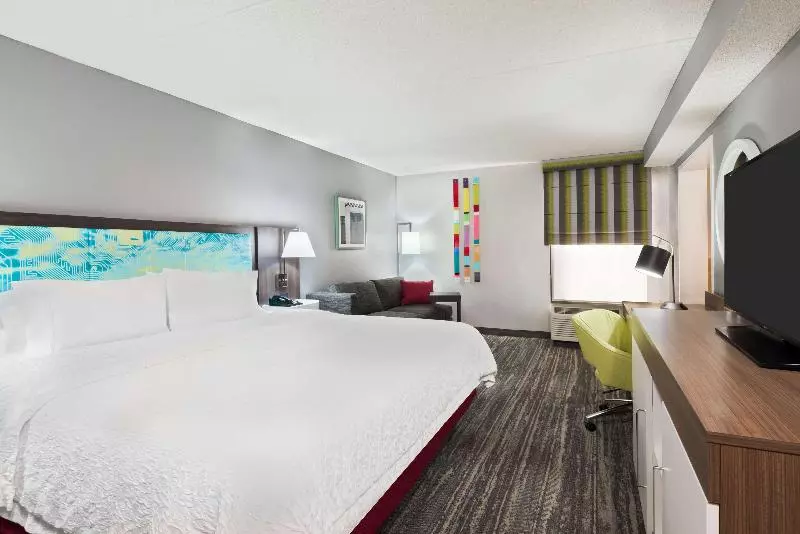 キングサイドベッドのスタンダードワンルーム, Hampton Inn Ellenton/bradenton