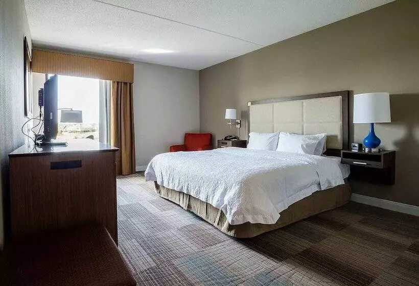 身障者適用キングサイズベッドルーム, Hampton Inn Somerset