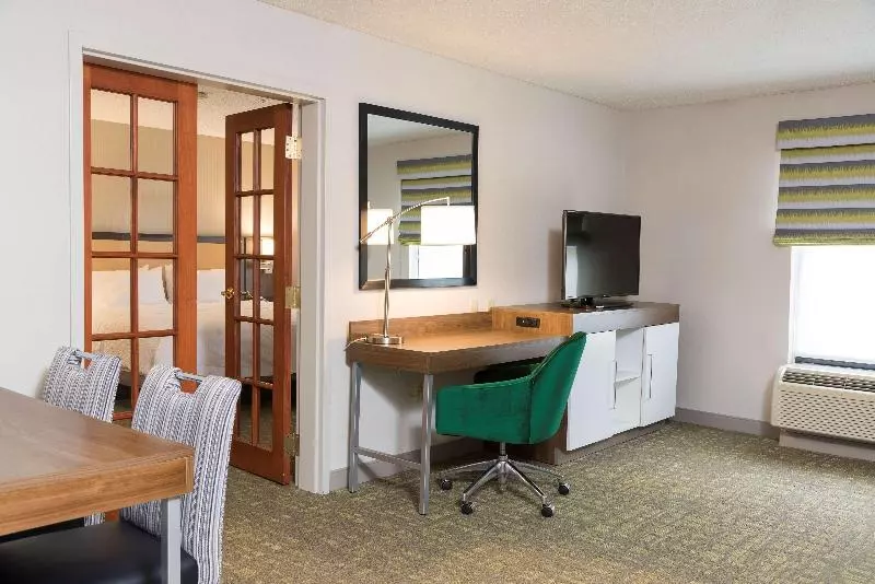 キングサイズベッドのスイートルーム, Hampton Inn & Suites East Lansing/okemos