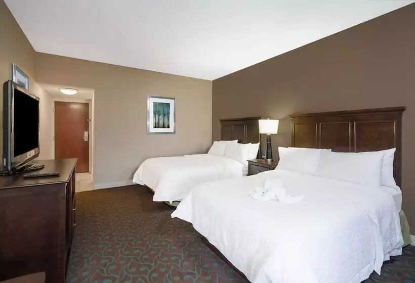 ２ダブルベッドのスタンダードルーム, Hampton Inn Terre Haute