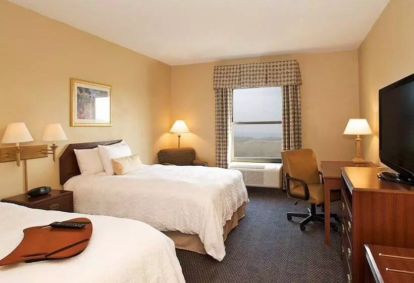 ２ダブルベッドのスタンダードルーム, Hampton Inn Terre Haute