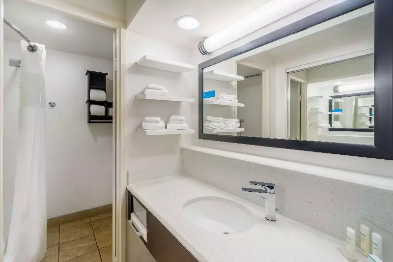 キングサイズベッドのスタンダードルーム, Hampton Inn Terre Haute