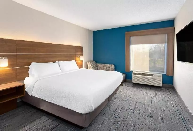キングサイズベッドのスイートルーム, Holiday Inn Express   New Albany