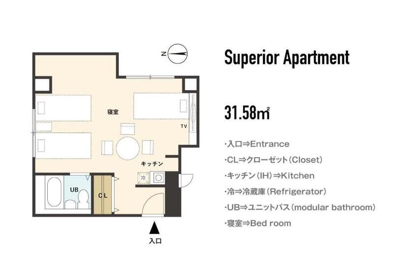 Apartamento Superior 1 Dormitório, Spresso Central