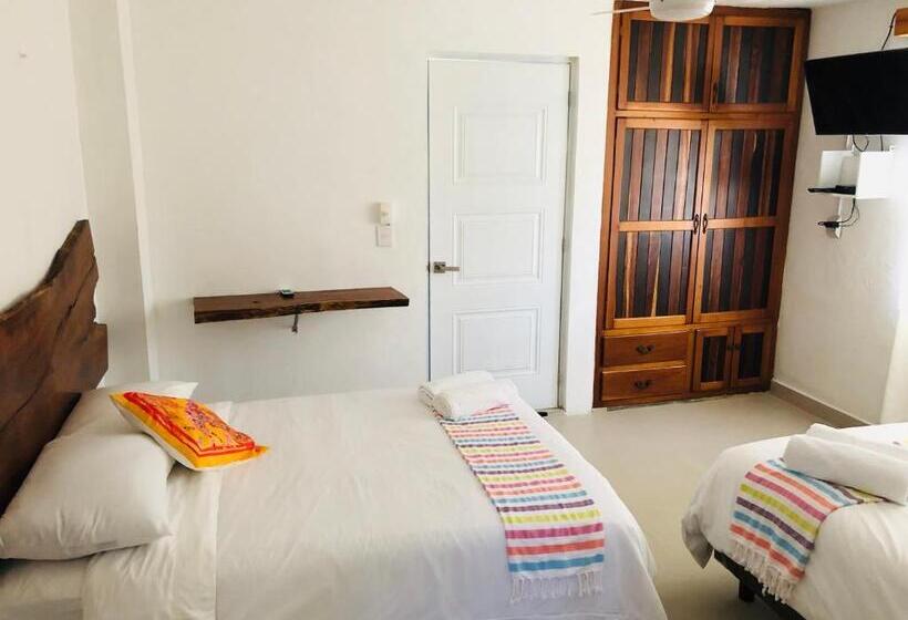 Номер Стандарт 2 Двуспальные Кровати, Casa Bizu