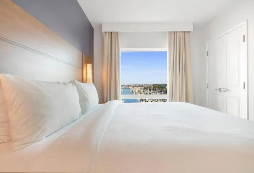 キングサイズベッドのスイートルーム, Residence Inn By Marriott Marina Del Rey