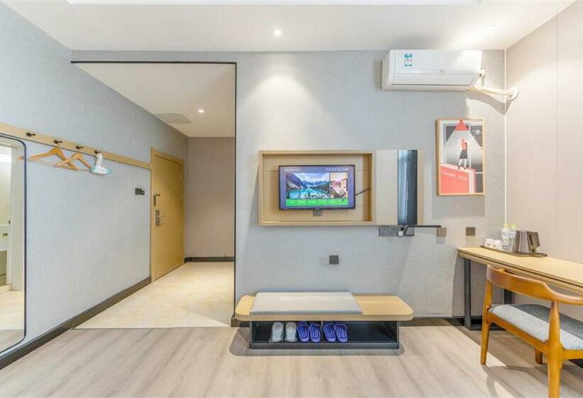 Номер бизнес-класса, Thank Inn Chain Hotel Lanshan District Yitang