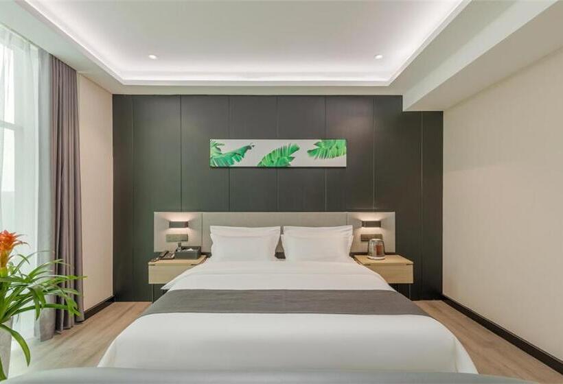 Номер Премиум, Thank Inn Chain Hotel Lanshan District Yitang