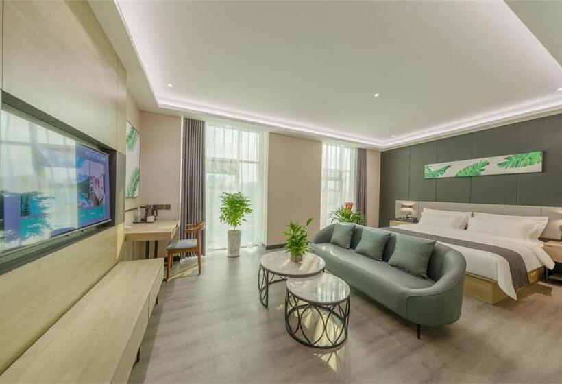 プレミアムルーム, Thank Inn Chain Hotel Lanshan District Yitang