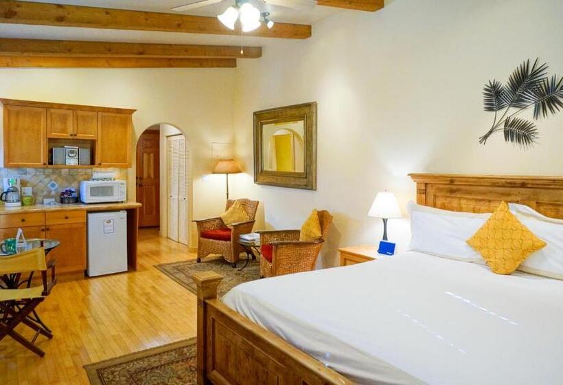 חדר דחוקס עם מיטת קינג, Blue Iguana Inn