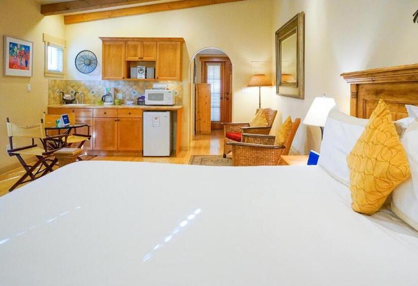 חדר דחוקס עם מיטת קינג, Blue Iguana Inn