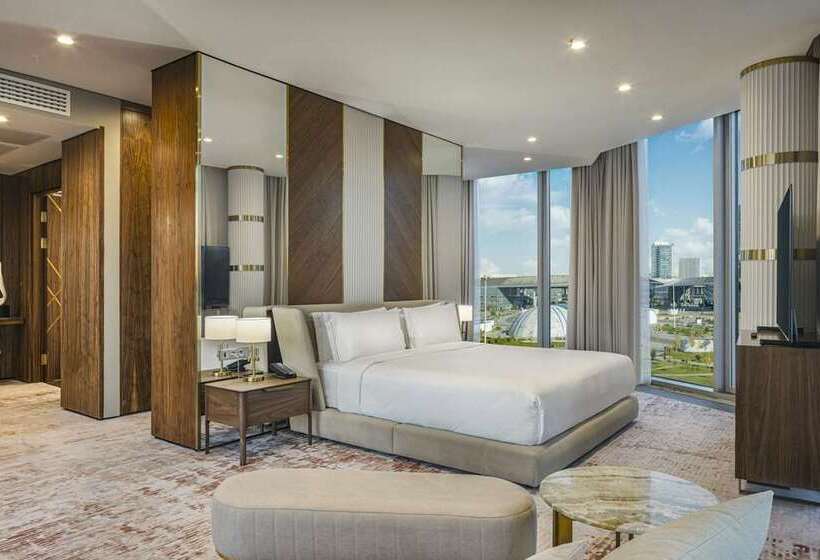 스위트 킹사이즈 침대, Hilton St. Louis At The Ballpark