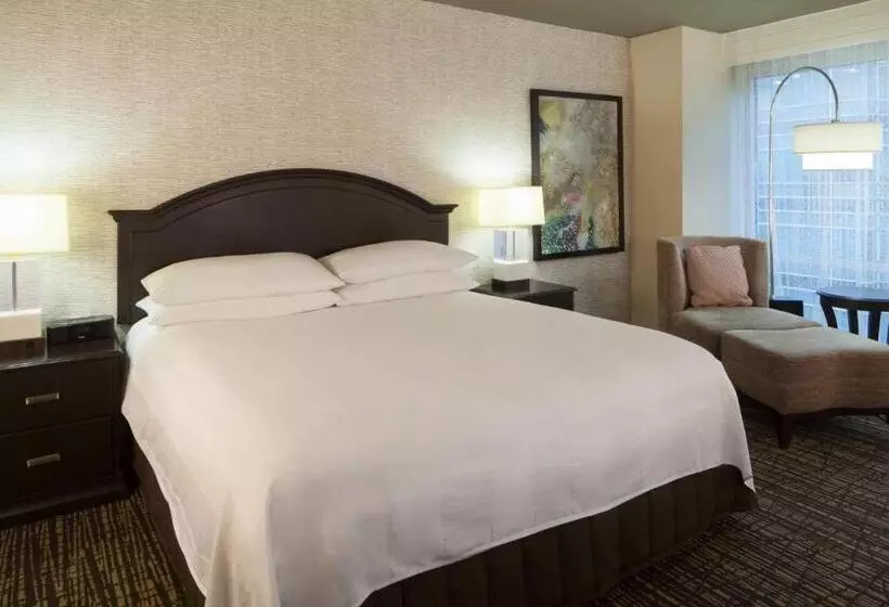 キングサイズベッドのエクゼクティブルーム, Houston Marriott Sugar Land