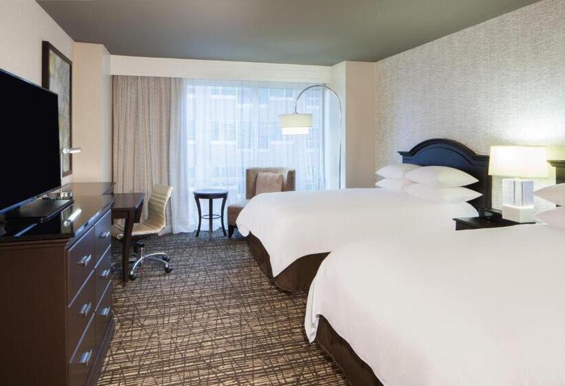 غرفه قياسيه سريرين مزدوجين, Houston Marriott Sugar Land